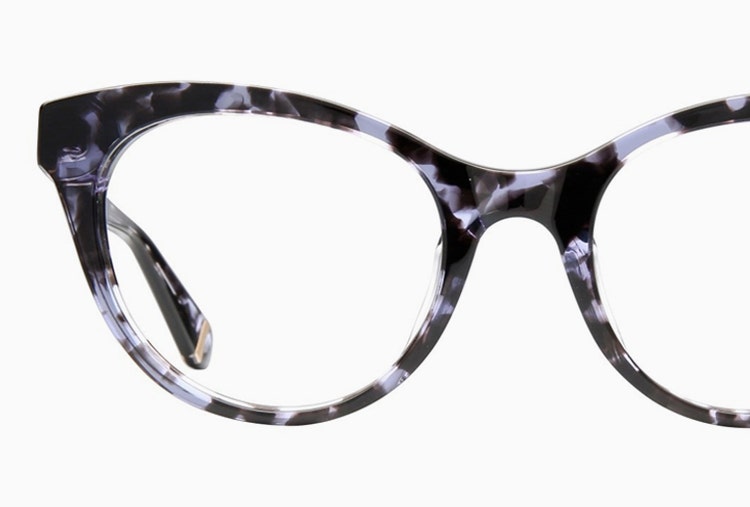 Cat eye frame shape